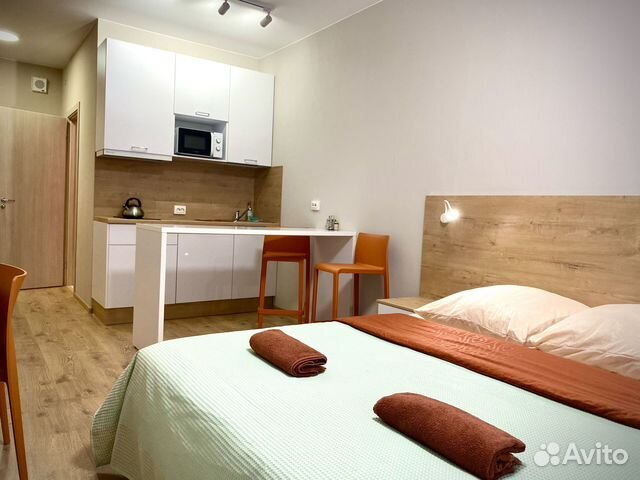 Квартира-студия в апарт-отеле, 22 м², 1 кровать
Квартира-студия в апарт-отеле, 22 м², 1 кровать