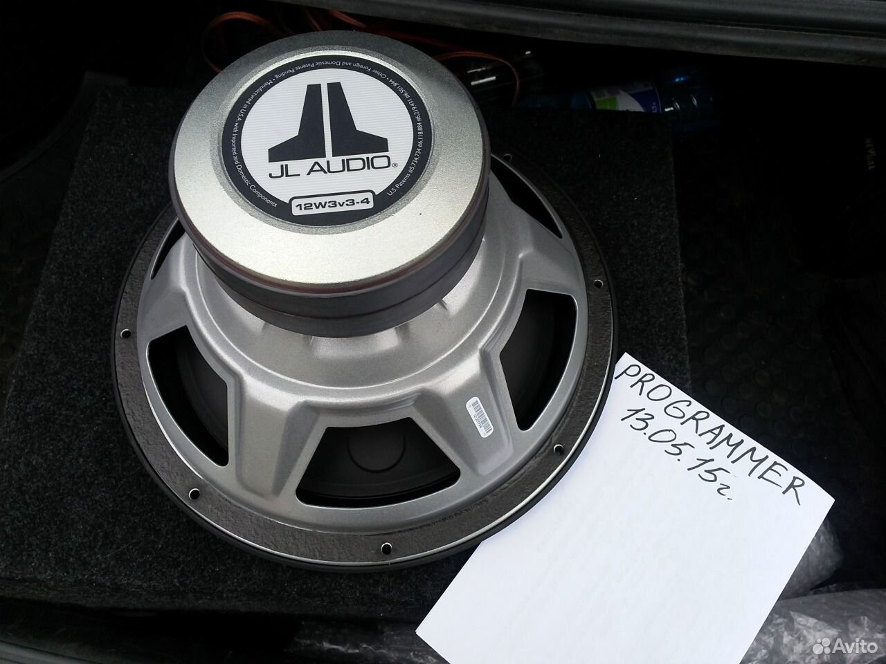 Jl audio 12w3v3 4 короб