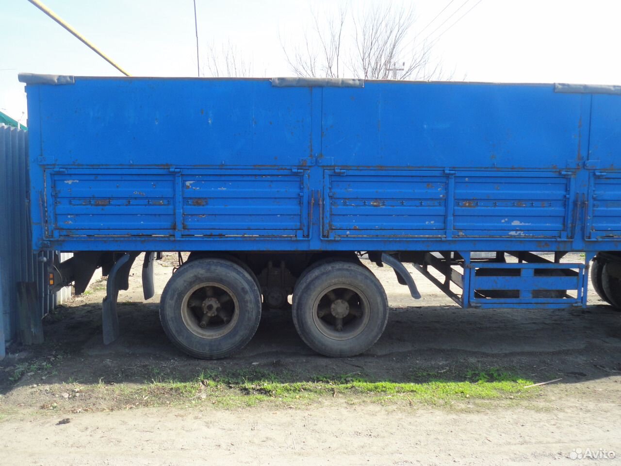 Авито Прицеп Трехосный России Купить