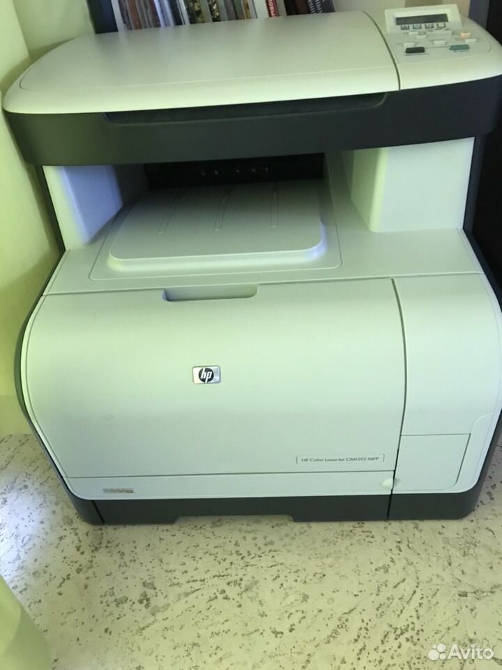 Hp color laserjet cm1312 mfp не печатает в цвете