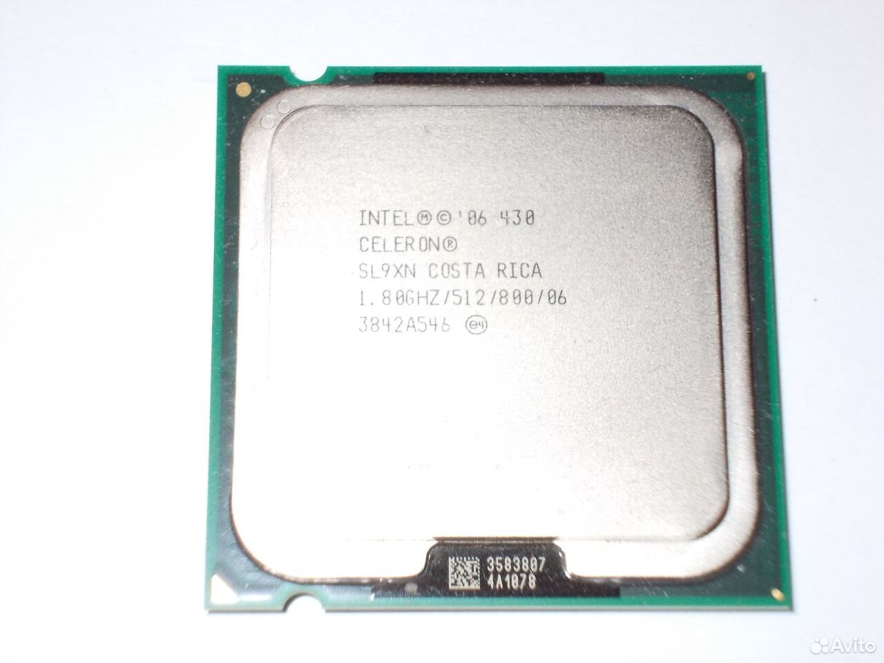 Intel celeron cpu 1.80 ghz. Pentium 430 MHZ