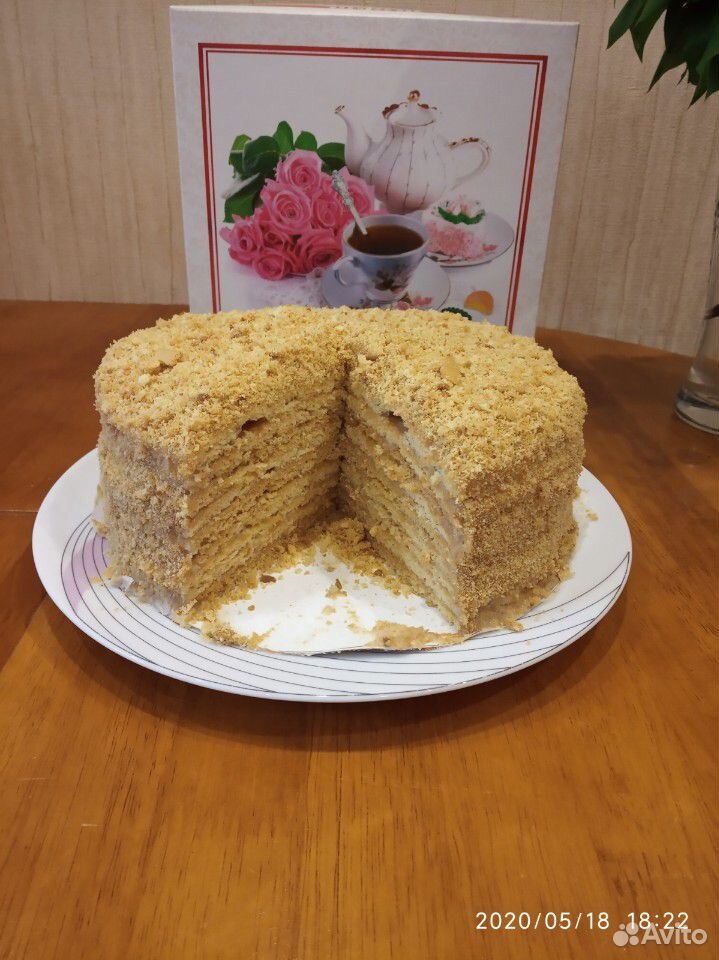 Домашний торт медовик купить на Зозу.ру - фотография № 6