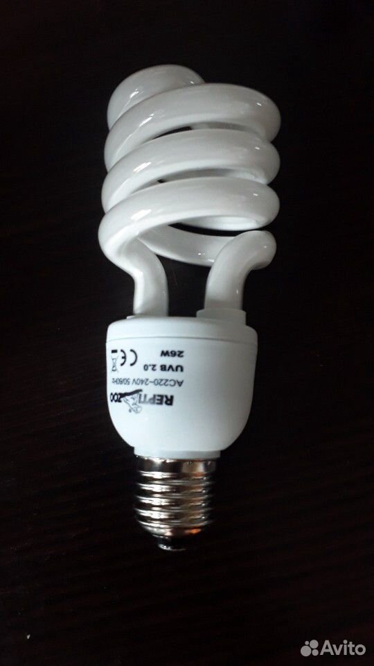 Лампа люминесцентная с 2 ультрафиолетовых лучей в купить на Зозу.ру - фотография № 5