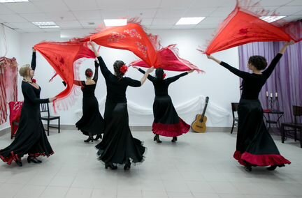 Фламенко - обучение танцу с нуля