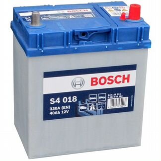 Аккумулятор Bosch S4 018 40 а/ч 12B