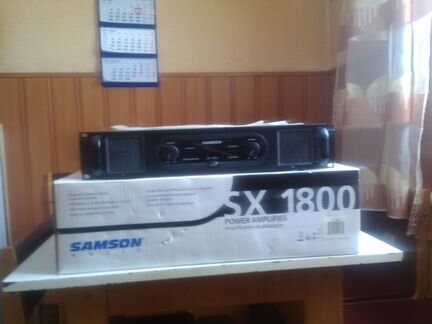 Усилитель звука samson SX 1800