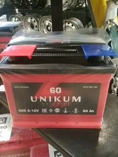 Аккумулятор 60 а/ч Unikum