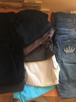 Брюки, джинсы, шорты пакетом разм 50-52, вещи из х