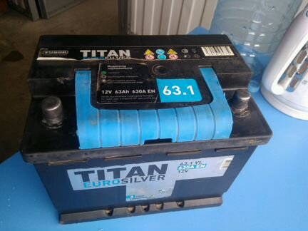 Аккумулятор Титан 63Ah