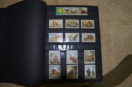 Коллекция марок (животные 617щт)