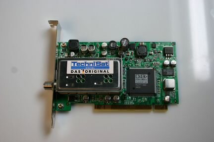Цифровой спутниковый приёмник для компьютера (PCI)