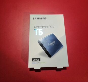 Жесткий диск SAMSUNG T5 Portable SSD 250 GB