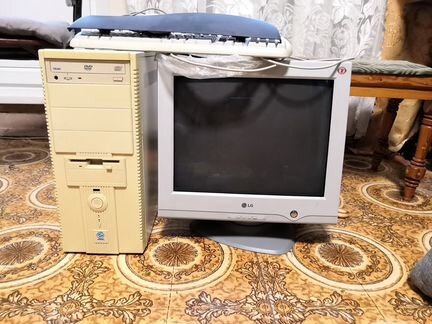 Компьютер старый, рабочий был
