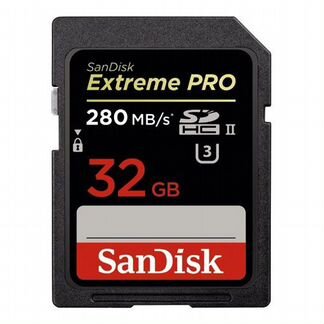 Карта Sandisk Extreme PRO 32gb 280mb/s