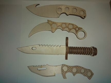 Ножи деревянные