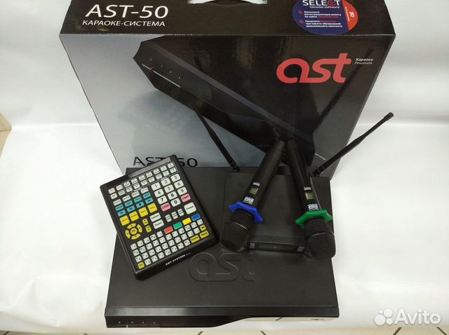Комплект караоке AST-50В