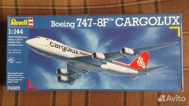 Модели Boeing-747-8F 747-800 747-400 1/144