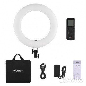 Кольцевой студийный видеосвет Viltrox VL-600B 5600