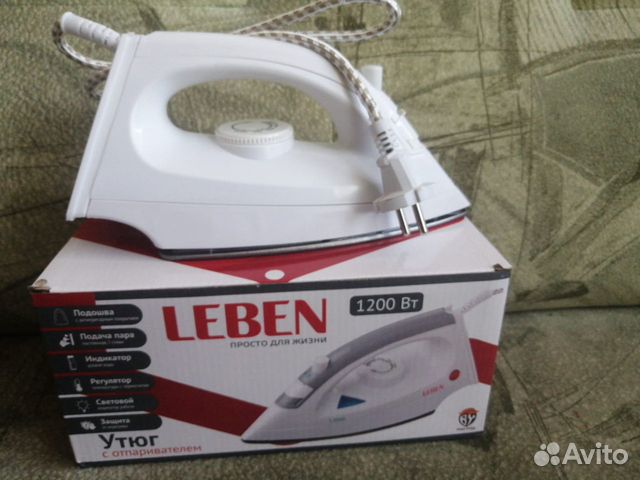 Утюг с парогенератором новый