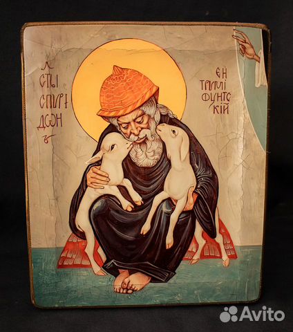 Икона ручной работы 