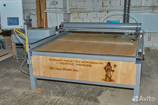 Лазерный станок с чпу, зевс-лазер 140-160вт