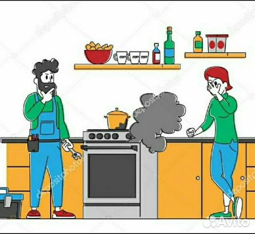 Ремонт Газовых Плит и духовок город пригород