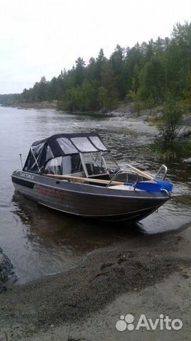 Алюминиевая моторная лодка Тактика-430 DC