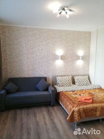 

Квартира-студия, 28 м², 2 кровати