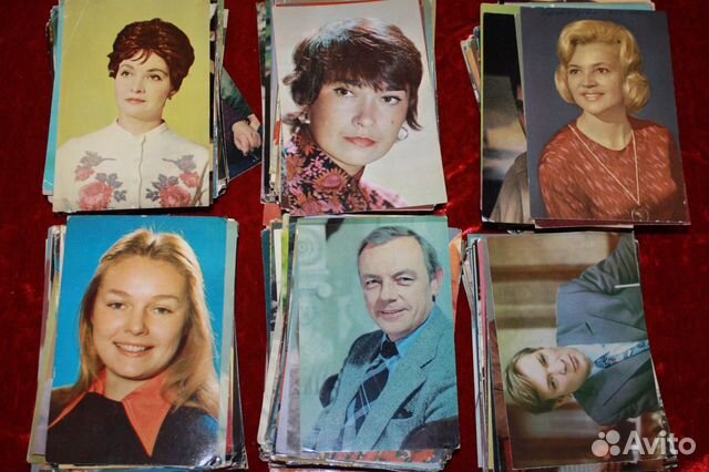 Открытки артисты СССР