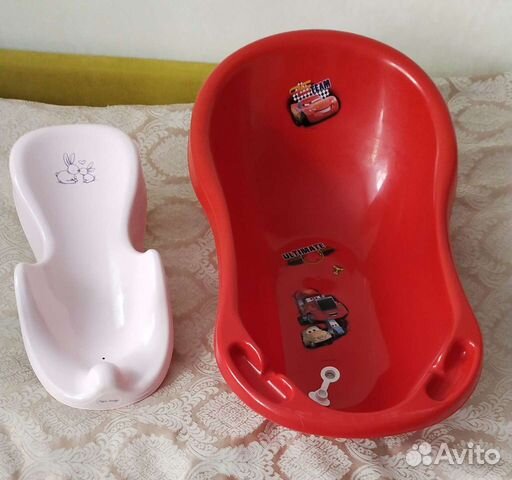 Ванна для купания + горка для купания