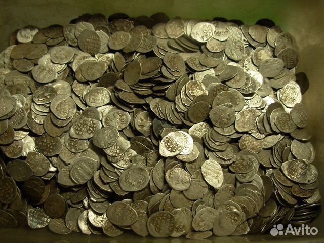 Чешуя Копейка Иван Грозный Серебро Оригинал