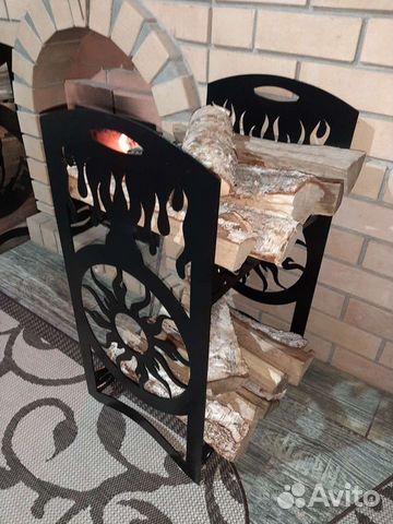 Дровница для бани