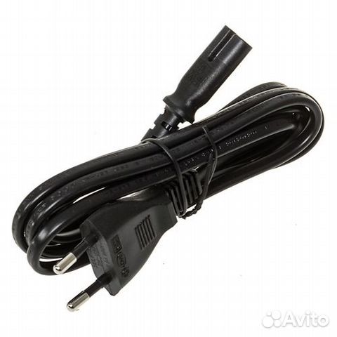 Кабель питания hama IEC C7 (2-pin) - Евровилка, 1