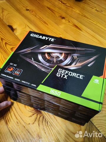 Видеокарта gtx 1650 новые