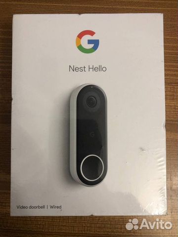 Умный дверной звонок Google Nest Hello