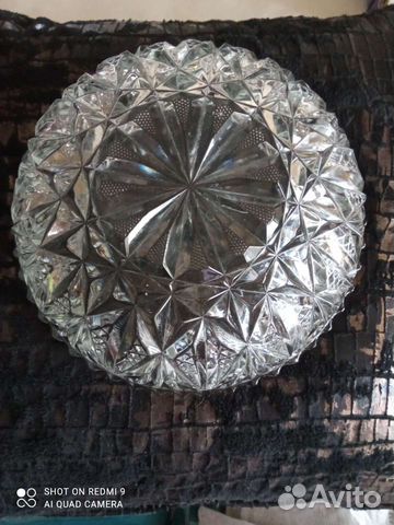 Салатник хрустальный СССР. Новый. Не использовался