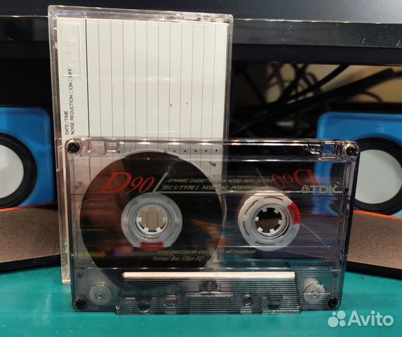 Аудиокассеты TDK D-90 состояние новой