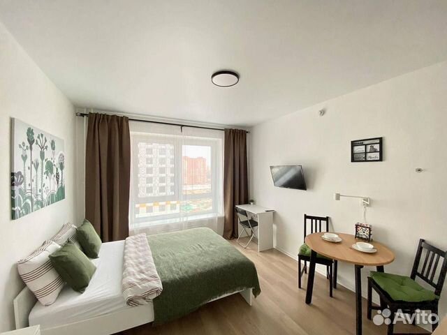 

1-к. квартира, 27 м², 1 кровать
