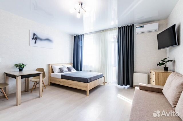 

Квартира-студия, 40 м², 2 кровати