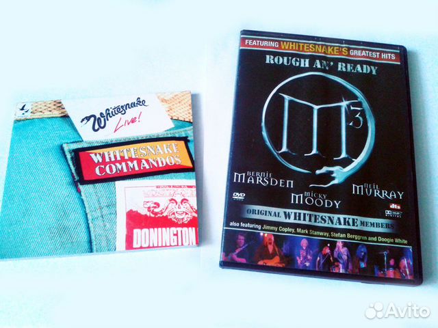 Whitesnake / M3 (2 DVD) хард-рок,цена за все