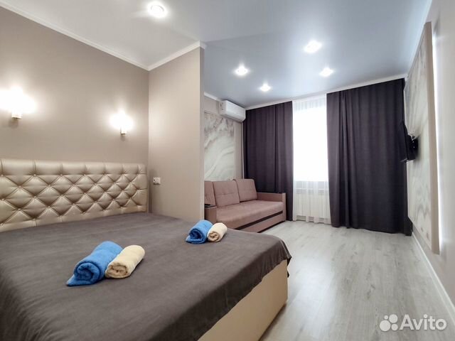 

1-к. квартира, 37 м², 2 кровати