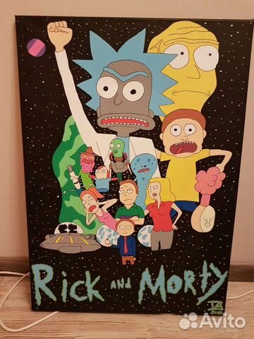 Постер Рик&Морти