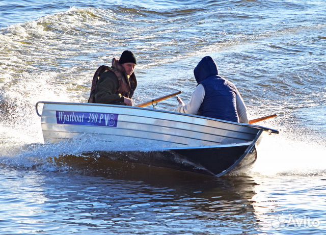 Новая алюминиевая моторная лодка Wyatboat 390Р