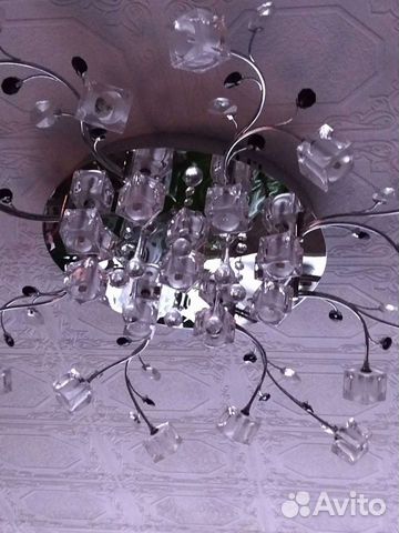 Люстра потолочная светодиодная бу