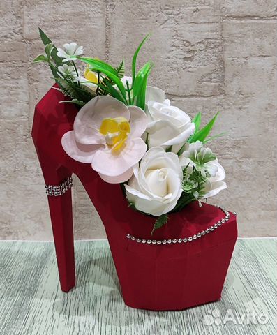 Мыло ручной работы, букеты из мыльных роз