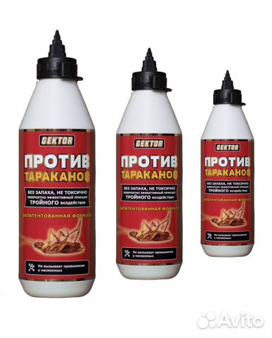 Gektor (Гектор) против тараканов 500 мл / 150 гр