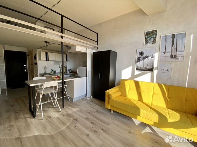 

Квартира-студия, 23 м², 2 кровати