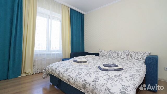 

1-к. квартира, 45 м², 2 кровати
