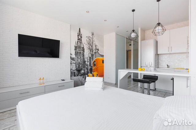 

Квартира-студия, 29 м², 1 кровать