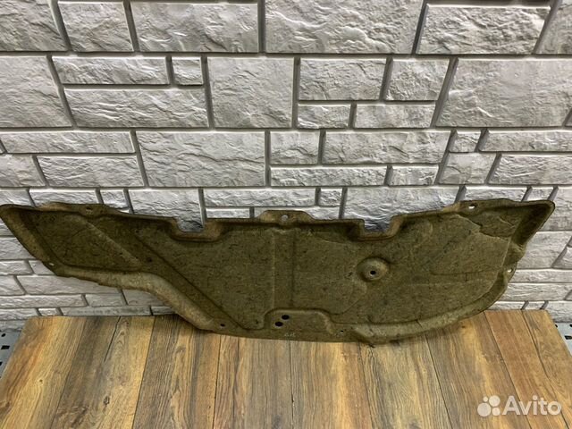 Nissan almera (G15) Шумоизоляция капота